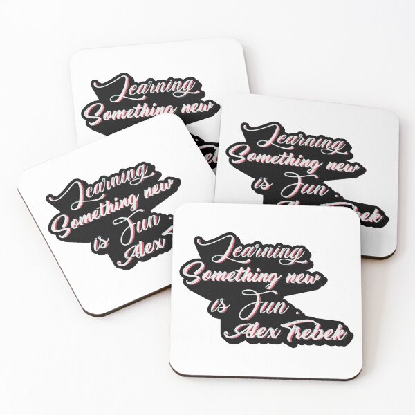 Item preview, Alex Trebek learning something new is fun designed and sold by Nesma226.