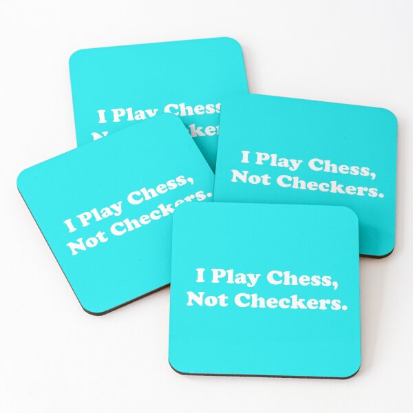 Item preview, I Play Chess, Not Checkers.  designed and sold by ThingsByJoy.