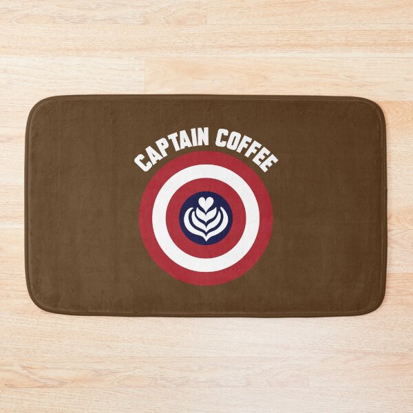 Item preview, Captain Coffee logo + white text designed and sold by Dkrode.