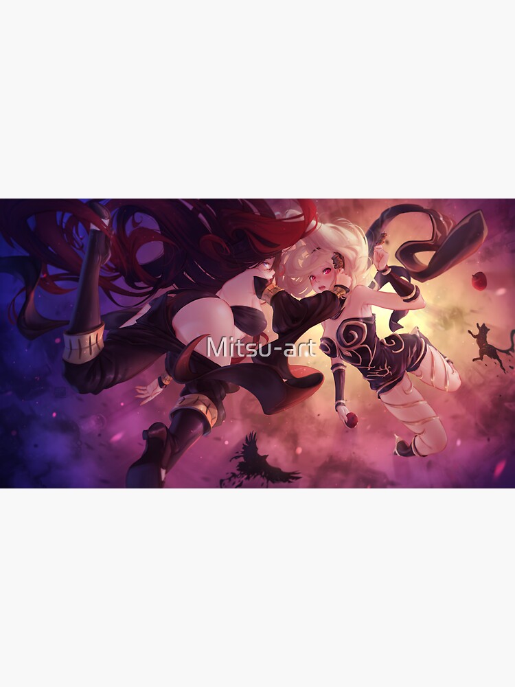 Kat and Raven | Gravity rush by Mitsu-art