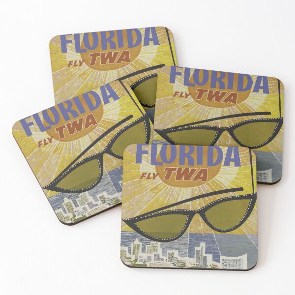 Item preview, retro classic Florida poster designed and sold by CorasPosters.