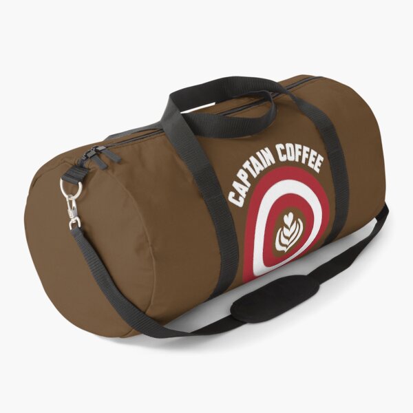 Item preview, Captain Coffee logo brown center + white text designed and sold by Dkrode.