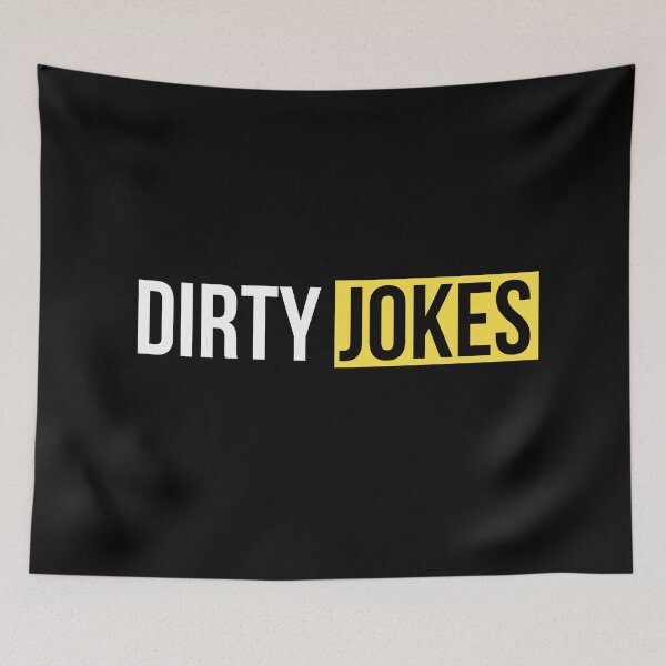Item preview, Humor adulto - Dirty jokes black, yellow and white designed and sold by Erick  Tezó.