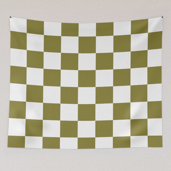 Item preview, A Green and White Checkered Design designed and sold by The Merch.