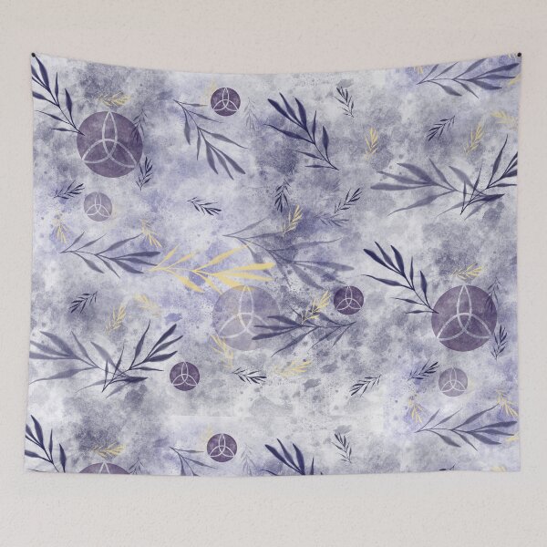 Item preview, Wintry foliage and trinity Celtic knot  designed and sold by Kcinnik.