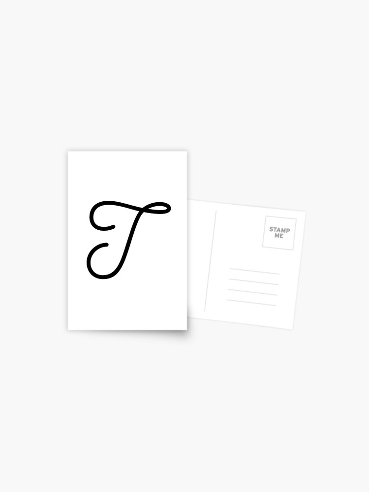 Cursive T Pin for Sale by Jose234