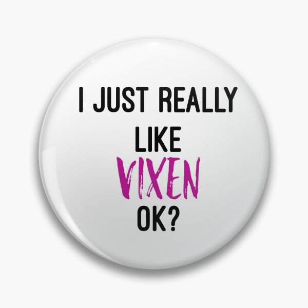 Item preview, I Just Really Like Foxes & Vixen Classic Purple designed and sold by MNSDesignHub.