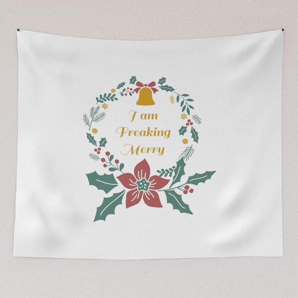 Item preview, I Am Freaking Merry designed and sold by quarantineshop.