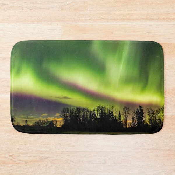 Item preview, Aurora dances over Grandmas Barn designed and sold by Sheri Skocdopole.