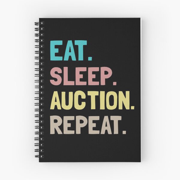 Item preview, Eat Sleep Auction Repeat designed and sold by Life Shop.