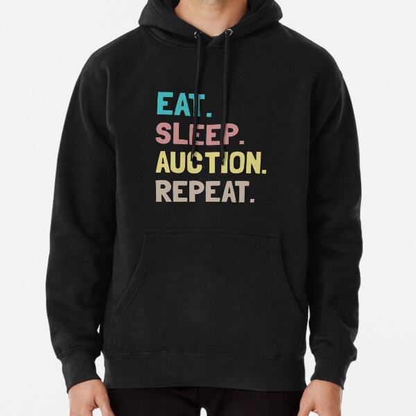 Item preview, Eat Sleep Auction Repeat designed and sold by Life Shop.
