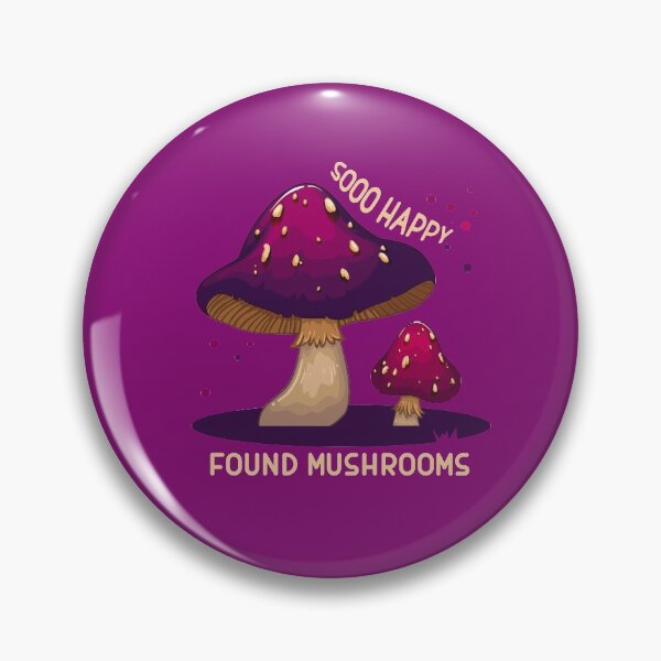 Item preview, So happy found mushroom, funny mushroom tee, for mushroom hunters designed and sold by MushroomHunters.