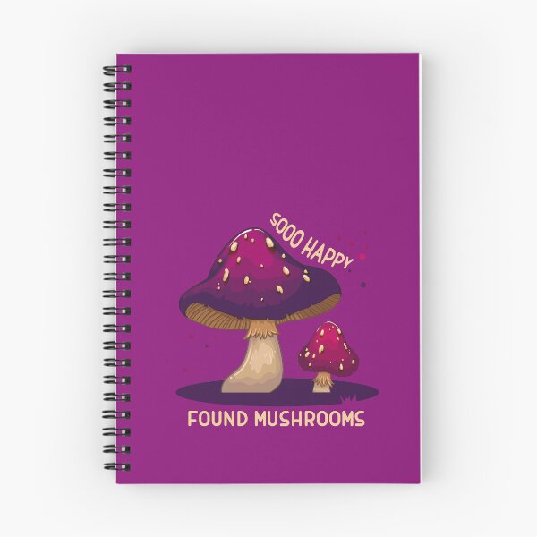 Item preview, So happy found mushroom, funny mushroom tee, for mushroom hunters designed and sold by MushroomHunters.
