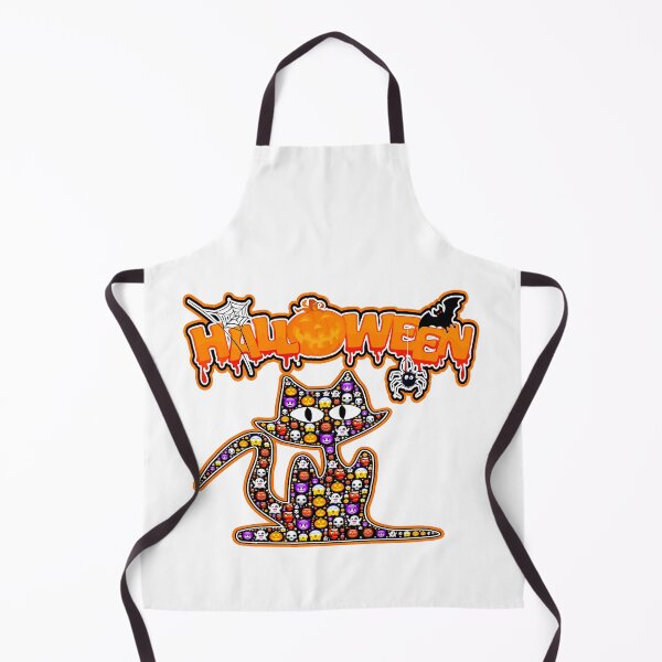 Item preview, Halloween Scary and Beautiful Cat with Emojis designed and sold by Shekevara.