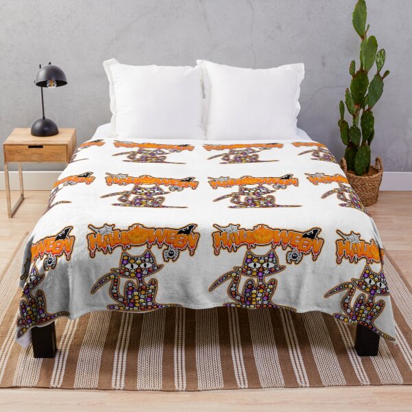Item preview, Halloween Scary and Beautiful Cat with Emojis designed and sold by Shekevara.