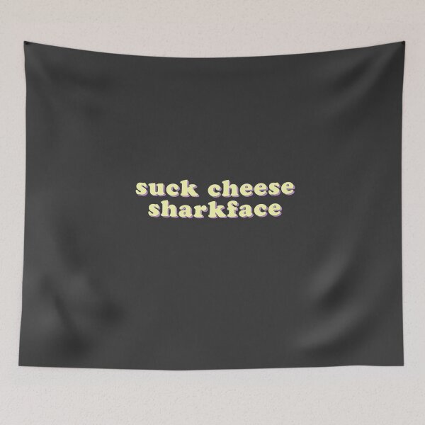 Item preview, Suck cheese sharkface designed and sold by uncommonoath.