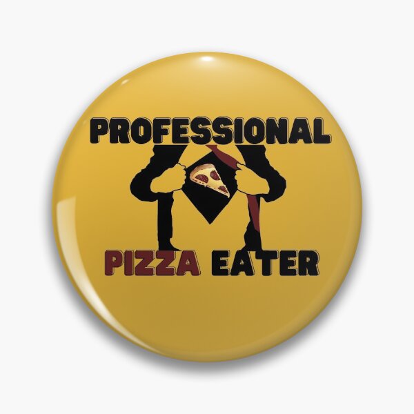 Item preview, Professional pizza eater designed and sold by Funtastic-GOODS.