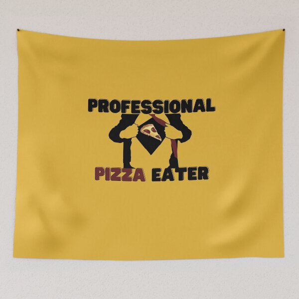 Item preview, Professional pizza eater designed and sold by Funtastic-GOODS.