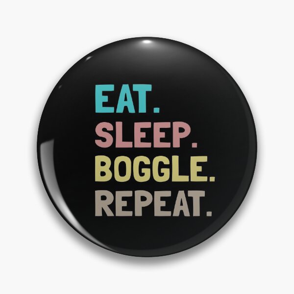 Item preview, Eat Sleep Boggle Repeat designed and sold by Life Shop.