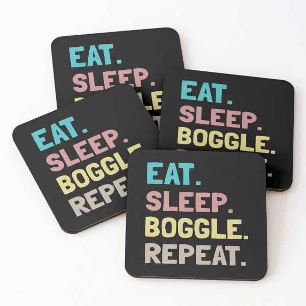 Item preview, Eat Sleep Boggle Repeat designed and sold by Life Shop.