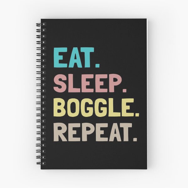 Item preview, Eat Sleep Boggle Repeat designed and sold by Life Shop.