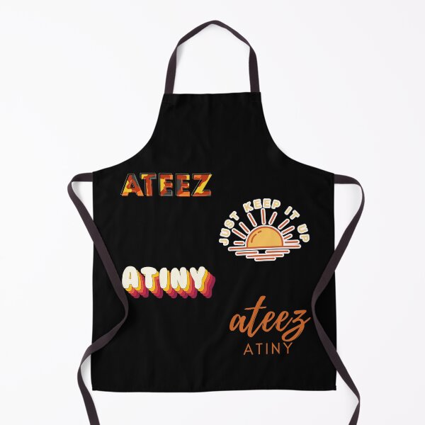 Item preview, ATEEZ Collage Pack Cute 90s Aesthetic Atiny [BUY MEDIUM OR LARGER FOR STICKER PACK] designed and sold by SugarSaint.