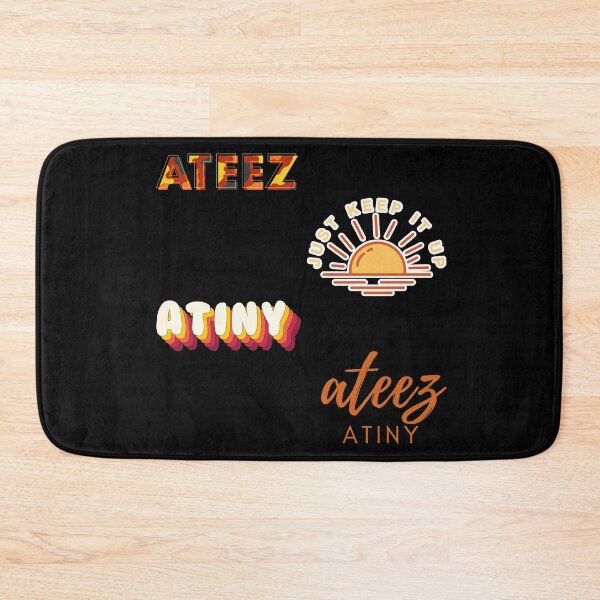 Item preview, ATEEZ Collage Pack Cute 90s Aesthetic Atiny [BUY MEDIUM OR LARGER FOR STICKER PACK] designed and sold by SugarSaint.