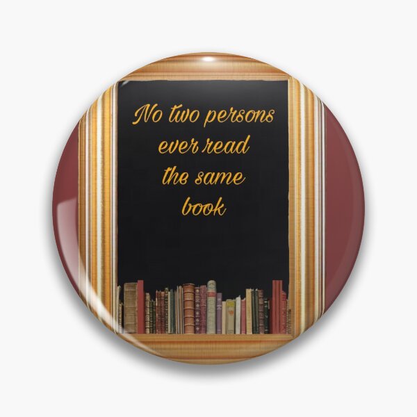 Item preview, No two persons ever read the same book designed and sold by Pelikancrazy.