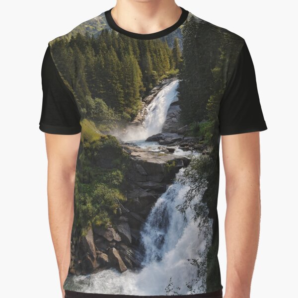 The Krimml Waterfall Graphic T-Shirt