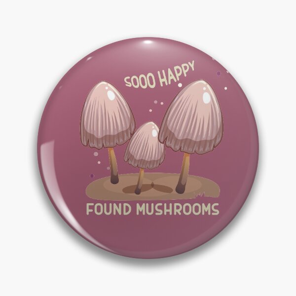 Item preview, So happy found mushroom, funny mushroom tee, for mushroom hunters designed and sold by MushroomHunters.