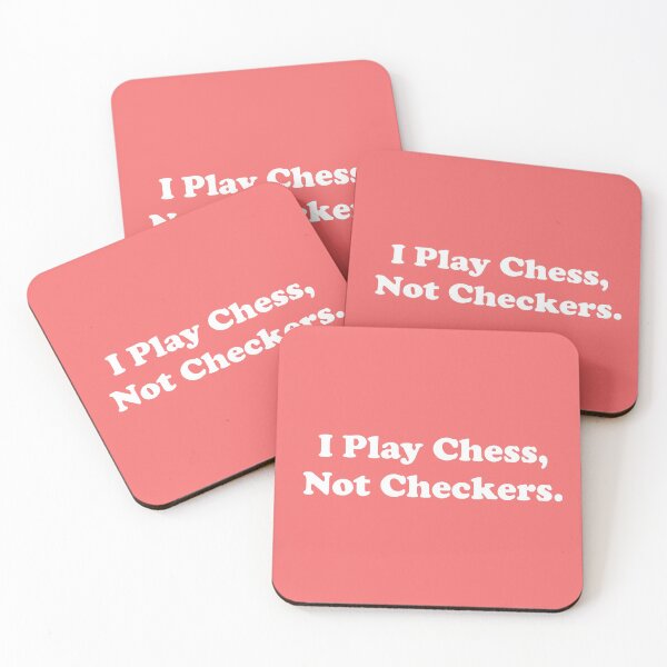 Item preview, I Play Chess, Not Checkers.  designed and sold by ThingsByJoy.