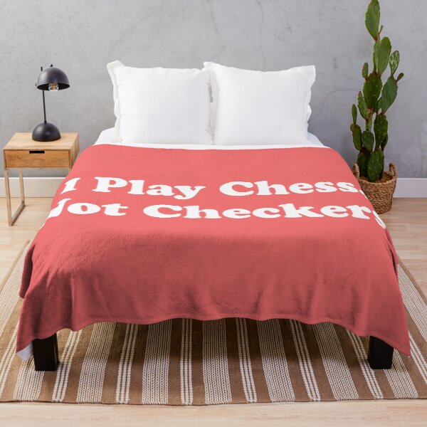 Item preview, I Play Chess, Not Checkers.  designed and sold by ThingsByJoy.