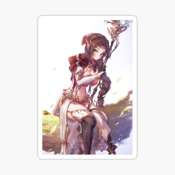 Aerith Fantasy | Final Fantasy VII Sticker