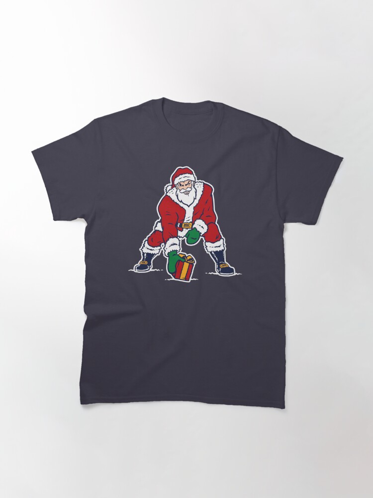 Old School New England Patriots Logo Santa Shirt