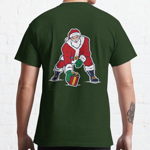 Old School New England Patriots Logo Santa Shirt