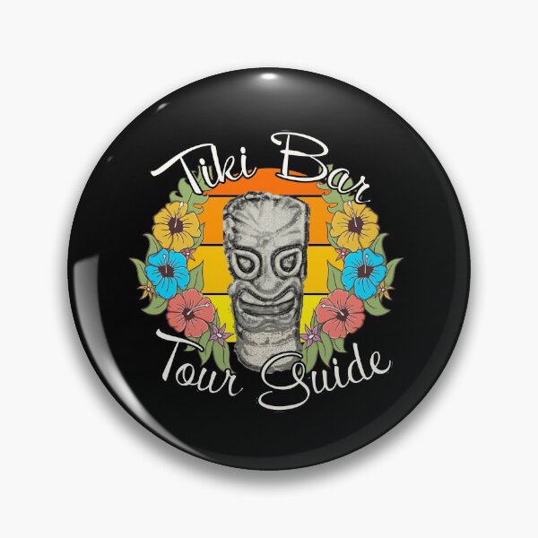 Item preview, Tiki Bar Tour Guide Tiki Gods Totems Idols Retro Tropical Polynesian Hula Girls designed and sold by funnytshirtemp.