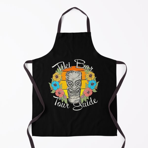 Item preview, Tiki Bar Tour Guide Tiki Gods Totems Idols Retro Tropical Polynesian Hula Girls designed and sold by funnytshirtemp.