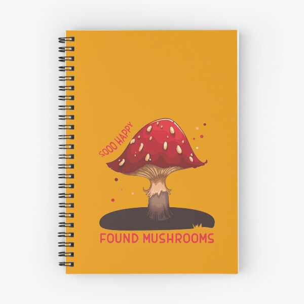 Item preview, So happy found mushroom, funny mushroom tee, for mushroom hunters designed and sold by MushroomHunters.