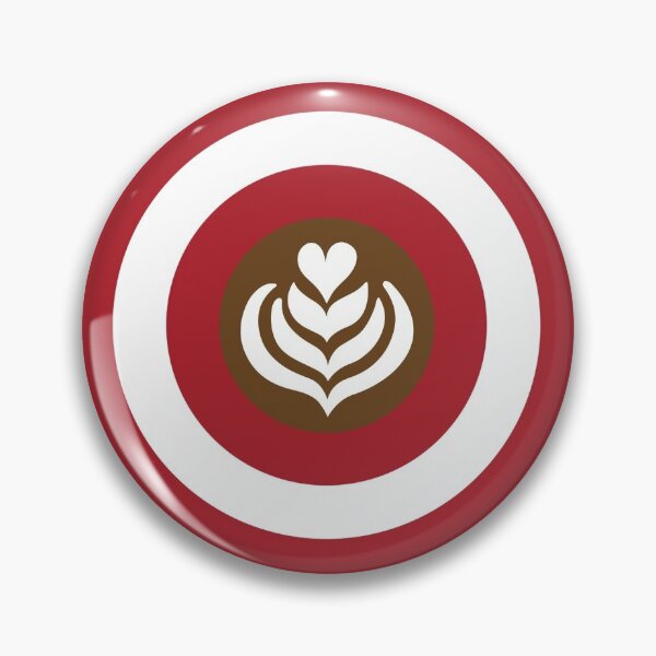 Item preview, Captain Coffee logo - brown center designed and sold by Dkrode.