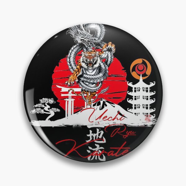 Item preview, Uechi Ryu Karate Dragon & Tiger Spirit - Martial Arts designed and sold by Zanshin-Art.