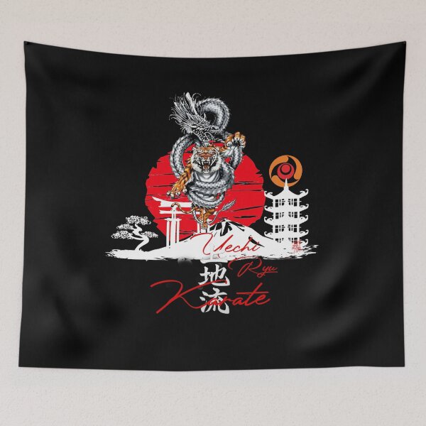 Item preview, Uechi Ryu Karate Dragon & Tiger Spirit - Martial Arts designed and sold by Zanshin-Art.
