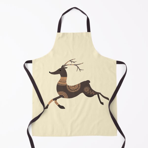 Item preview, Scandinavian Folk Art Stag designed and sold by space-kitten.