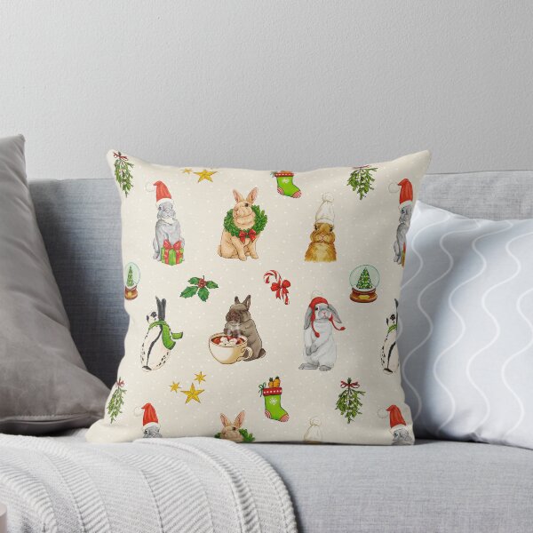 Item preview, Christmas bunnies designed and sold by Firlefanzzz.