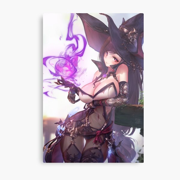 Tifa Witch | Final Fantasy VII Metal Print