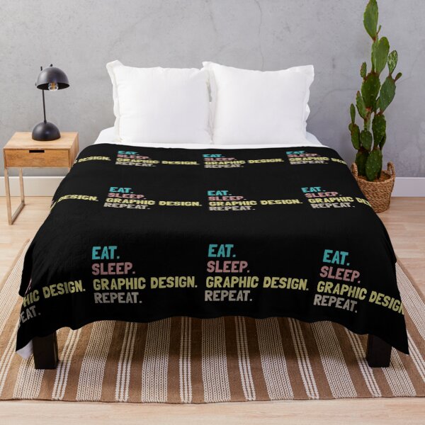 Item preview, Eat Sleep Graphic Design Repeat designed and sold by Life Shop.