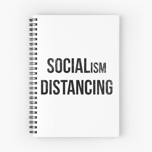 Item preview, Socialism Distancing Anti Socialism Funny T-Shirt designed and sold by GoldenDov.