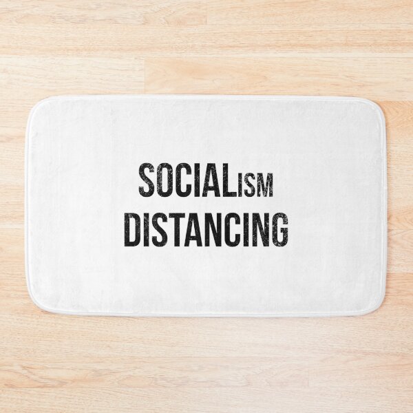 Item preview, Socialism Distancing Anti Socialism Funny T-Shirt designed and sold by GoldenDov.