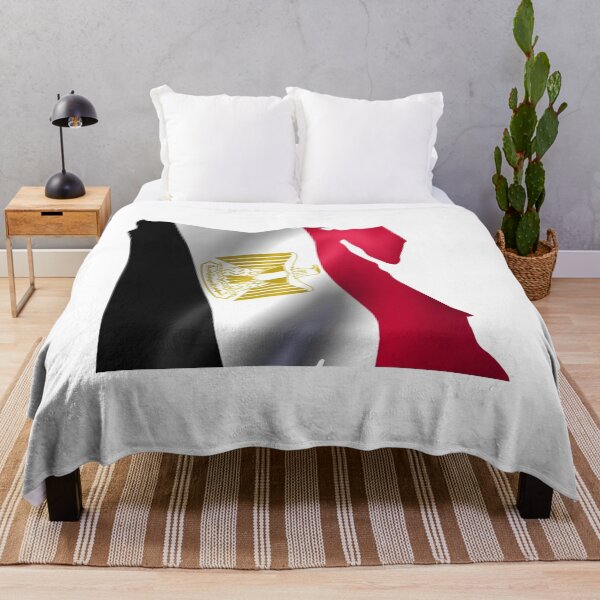 Item preview, EGYPT MAP ON FLAG STYLISH DESIGN designed and sold by ArabCorner.