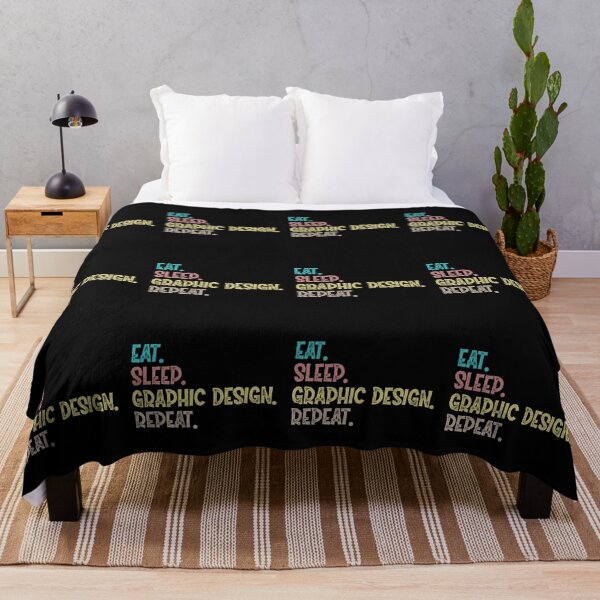 Item preview, Eat Sleep Graphic Design Repeat designed and sold by Life Shop.