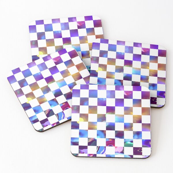 Item preview, A Purple and White Checkered Design designed and sold by The Merch.